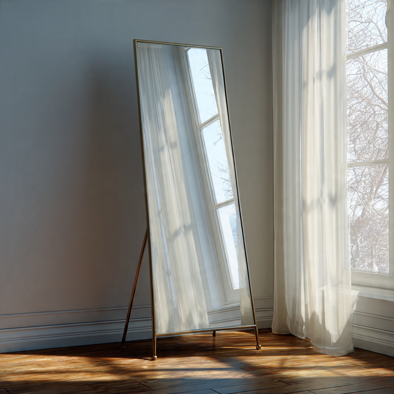 Mirrors & Reflective Accents (Light, Depth & Balance) – Ravnora Decor