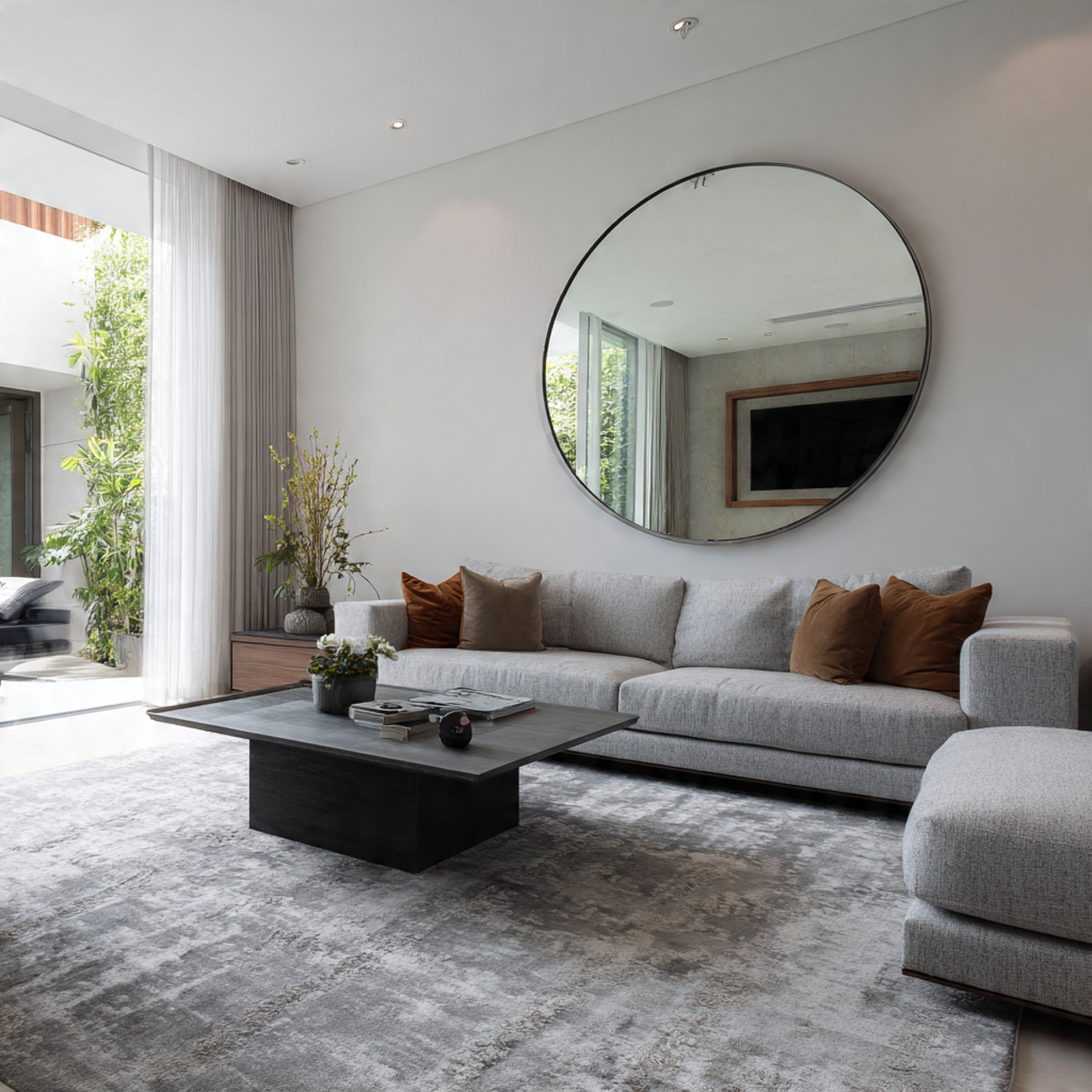 Mirrors & Reflective Accents (Light, Depth & Balance) – Ravnora Decor