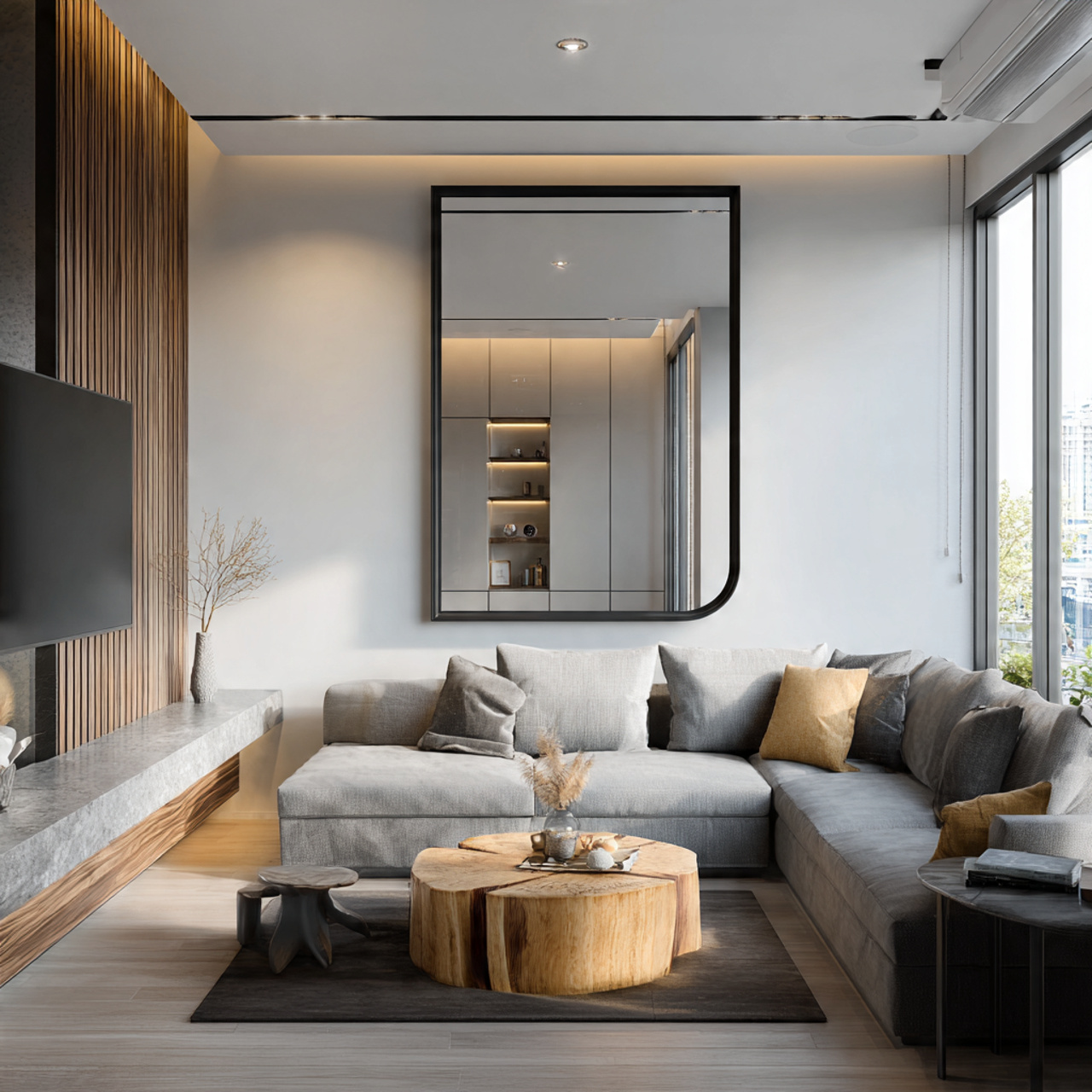 Mirrors & Reflective Accents (Light, Depth & Balance) – Ravnora Decor