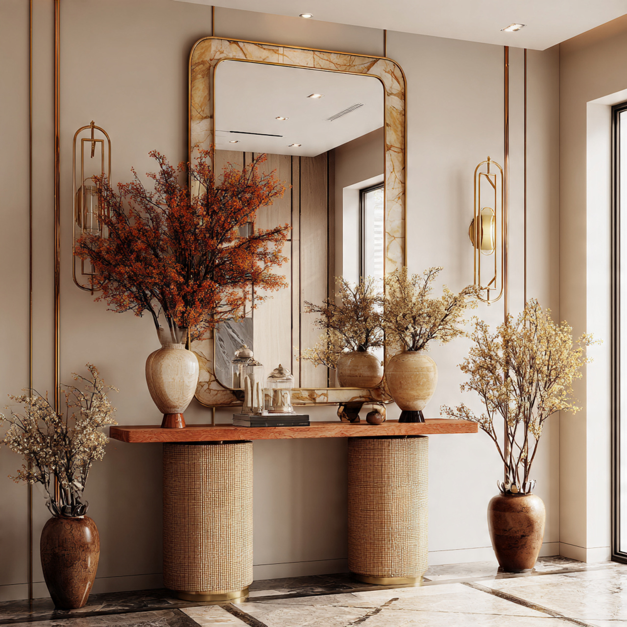 Mirrors & Reflective Accents (Light, Depth & Balance) – Ravnora Decor