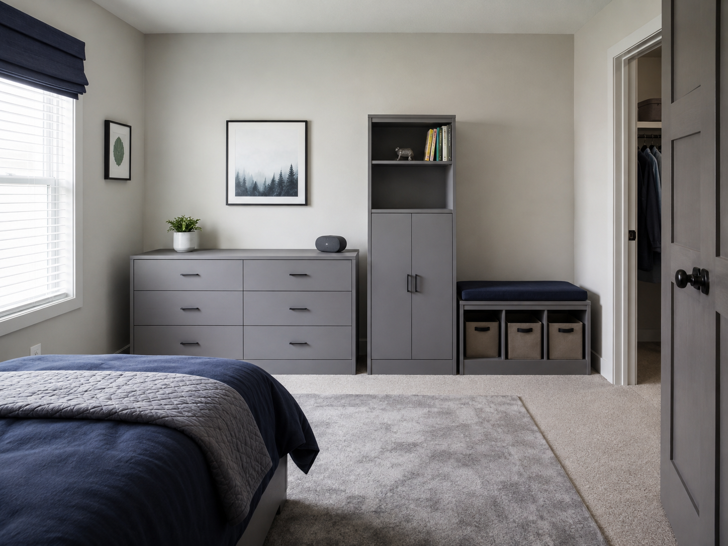 Kids Room Storage - Ravnora Decor Quiet Reset kids room storage direction.